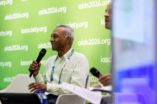 AIDS 2026, the 26th International AIDS Conference. Rio de Janeiro, Brazil.                            Wednesday, 29 July 2026.

SAT37. Unfinished business: ending preventable deaths from advanced HIV disease in a changing HIV response.
In the photo: Yogan Pillayl.     

©️ Rogério von Krüger / IAS
