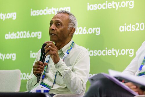 AIDS 2026, the 26th International AIDS Conference. Rio de Janeiro, Brazil.                            Wednesday, 29 July 2026.

SAT37. Unfinished business: ending preventable deaths from advanced HIV disease in a changing HIV response.
In the photo: Yogan Pillayl.     

©️ Rogério von Krüger / IAS