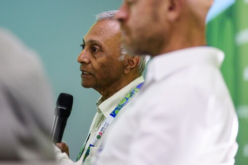 AIDS 2026, the 26th International AIDS Conference. Rio de Janeiro, Brazil.                            Wednesday, 29 July 2026.

SAT37. Unfinished business: ending preventable deaths from advanced HIV disease in a changing HIV response.
In the photo: Yogan Pillayl.     

©️ Rogério von Krüger / IAS