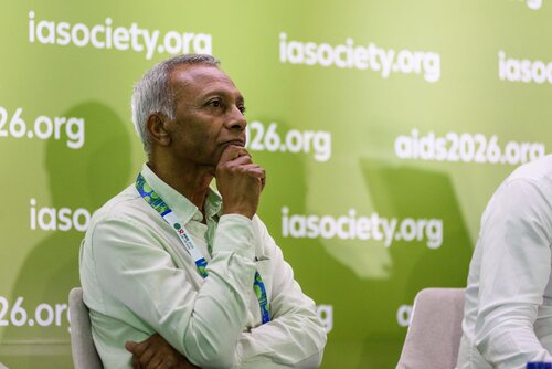 AIDS 2026, the 26th International AIDS Conference. Rio de Janeiro, Brazil.                            Wednesday, 29 July 2026.

SAT37. Unfinished business: ending preventable deaths from advanced HIV disease in a changing HIV response.
In the photo: Yogan Pillayl.     

©️ Rogério von Krüger / IAS