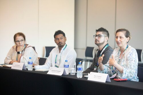 AIDS 2026, the 26th International AIDS Conference. Rio de Janeiro, Brazil.
Thursday, 30 July 2026.

EFNF. IAS Educational Fund Network Forum.

© Felipe Varanda / IAS