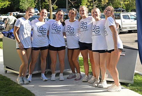 Members of the Class of 2030 move-in to their residence halls Wednesday, August 26, 2026. (Connecticut College photos by Sean D. Elliot)