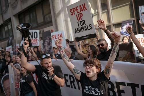 Credit pictures: Raffaelle Petralla / Animal Equality